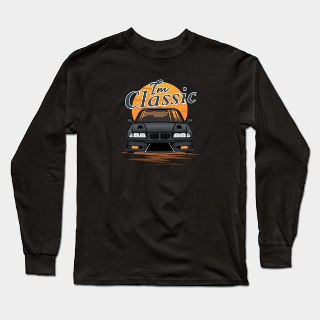 E36 Bimmer Classic Long Sleeve T-Shirt by masjestudio